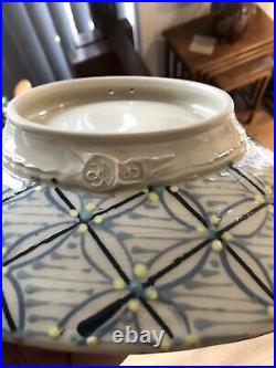 Rare Studio Pottery Fantastic Ceramic Wall Charger By John Gibson