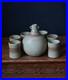 Rare_Tony_Gant_Studio_Pottery_Decanter_Set_Bottle_6_Cups_Signed_Handmade_01_wn