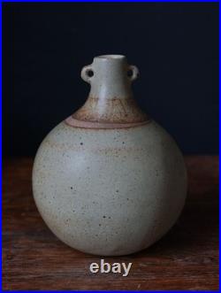 Rare Tony Gant Studio Pottery Decanter Set Bottle & 6 Cups Signed Handmade