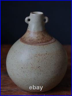Rare Tony Gant Studio Pottery Decanter Set Bottle & 6 Cups Signed Handmade