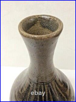 Rare Ursula Mommens Studio Pottery Vase 11 Tall