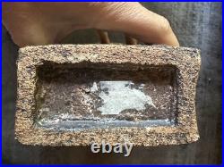 Rare Vintage 1970s Large Brutalist Studio Pottery Vase By Geoff Hartley