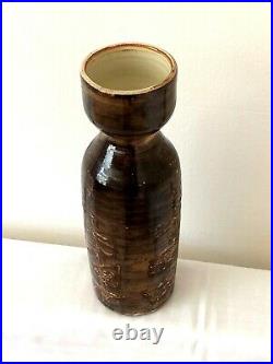 Rare Vintage Stylish Studio Art Pottery Vase by Rowland Hill (1919 2015)