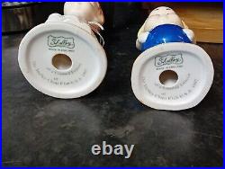 Rare Vintage'shelley' Limited Edition Figures'lil Bill & Lilibet Rare Vintage'shelley' Limited Edition Figures'lil Bill & Lilibet