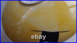 Rare Vtg Vase MCM Abstract Floral Retro Studio Pottery Artist Signed Ltd Edition Rare Vtg Vase MCM Abstract Floral Retro Studio Pottery Artist Signed Ltd Edition