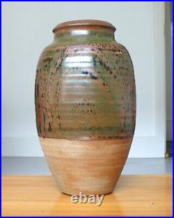 Ray Finch Large Stoneware Vase 37.5cm high. Winchcombe Pottery 1960's Studio AF