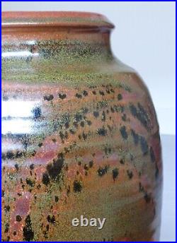 Ray Finch Large Stoneware Vase 37.5cm high. Winchcombe Pottery 1960's Studio AF