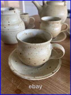 Ray Finch Winchcombe Studio Pottery Complete 4 Place Tea Set