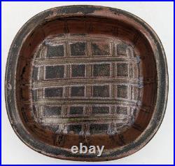 Ray Finch Winchcombe Style Wren Oxshott Collection Studio Pottery Square Dish