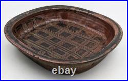 Ray Finch Winchcombe Style Wren Oxshott Collection Studio Pottery Square Dish