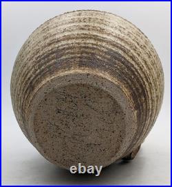 Ray Marshall Studio Pottery Stoneware Sgraffito Pitcher 1975
