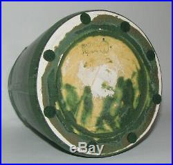 Retired Bungalow Vase by Ephraim Faience Pottery