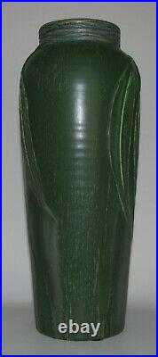 Retired Pacific Eucalyptus Vase by Ephraim Faience Pottery