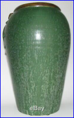 Retired Valley Oak Vase (Tall) by Ephraim Faience Pottery