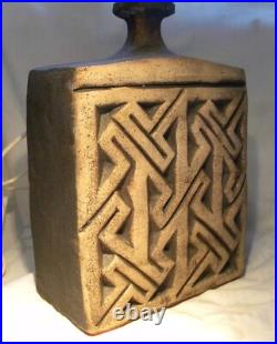 Retro Quantock Design Studio Pottery Lamp Base Retro Quantock Design Studio Pottery Lamp Base