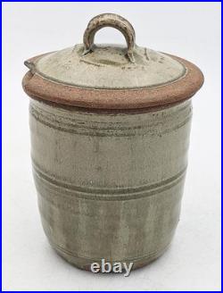 Richard Batterham Oxshott Collection Studio Pottery Stoneware Covered Jar