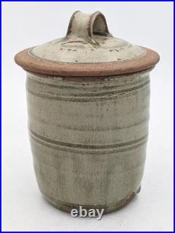Richard Batterham Oxshott Collection Studio Pottery Stoneware Covered Jar