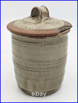 Richard Batterham Oxshott Collection Studio Pottery Stoneware Covered Jar