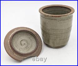 Richard Batterham Oxshott Collection Studio Pottery Stoneware Covered Jar