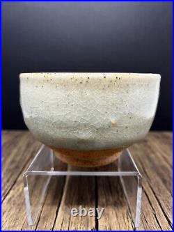 Richard Batterham for Durweston Pottery celadon glazed bowl