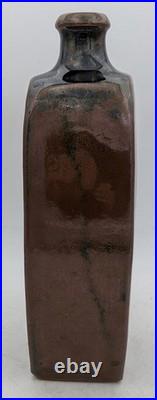 Richard Carline Studio Pottery Tenmoku Glaze Vase 20th Century