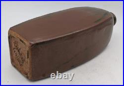 Richard Carline Studio Pottery Tenmoku Glaze Vase 20th Century