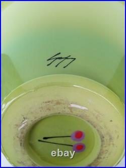 Richard Godfrey (1949-2014), large studio pottery earthenware bowl, c1990