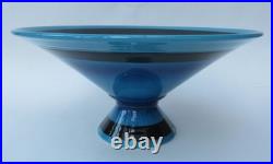 Richard Godfrey (1949-2014), studio pottery earthenware footed bowl, c1990 Richard Godfrey (1949-2014), studio pottery earthenware footed bowl, c1990