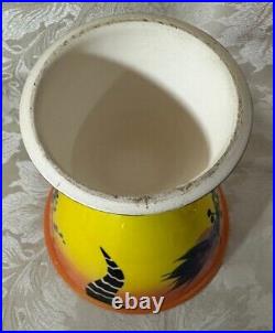 Richard Godfrey Studio Devon Pottery Ceramic 20cm Vase Slipware Retro