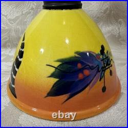 Richard Godfrey Studio Devon Pottery Ceramic 20cm Vase Slipware Retro