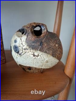 Robert Fornier Studio Pottery Slab, Pebble, Large Upright Pebble, 2nd Upright