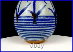 Robert Sperry Signed Art Pottery Drip Glaze Stoneware Decorative 7 1/2 Vase