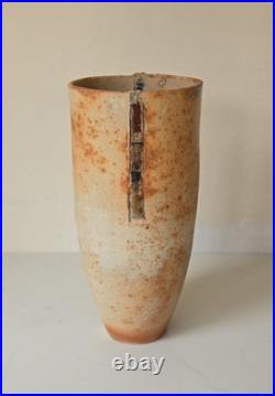 Robin Welch Studio Pottery Tall Stoneware Vase 24.5cm Tall