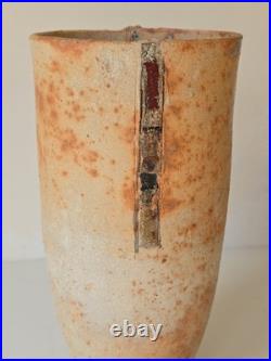 Robin Welch Studio Pottery Tall Stoneware Vase 24.5cm Tall