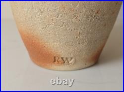 Robin Welch Studio Pottery Tall Stoneware Vase 24.5cm Tall