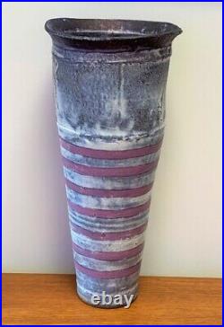Robin Welch Tall Stoneware Vase