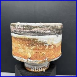Robin Welch decorated Stoneware Yunomi (tea Bowl) With Foot 10.6cm Diam #2504 Robin Welch decorated Stoneware Yunomi (tea Bowl) With Foot 10.6cm Diam #2504