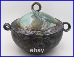 Roger Cockram? Studio Pottery Stoneware Casserole Dish / Tureen