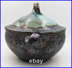 Roger Cockram? Studio Pottery Stoneware Casserole Dish / Tureen