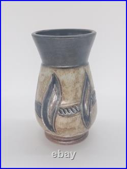 Roger Guerin Pottery Vase. Studio Pottery Vintage Belgium