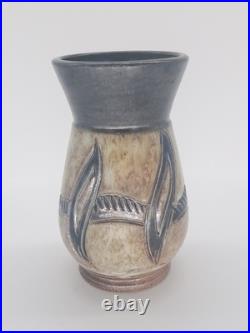 Roger Guerin Pottery Vase. Studio Pottery Vintage Belgium