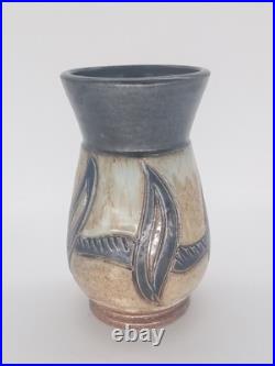 Roger Guerin Pottery Vase. Studio Pottery Vintage Belgium