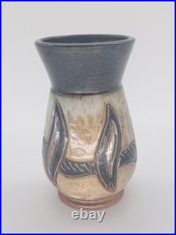 Roger Guerin Pottery Vase. Studio Pottery Vintage Belgium