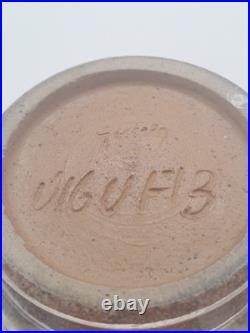 Roger Guerin Pottery Vase. Studio Pottery Vintage Belgium