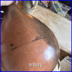 Rorkes Drift Studio Pottery Burnished Terracotta Zulu Ukhamba Vase Stamped 22cm