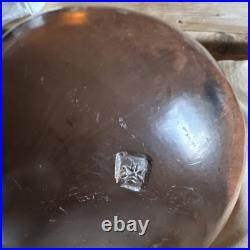 Rorkes Drift Studio Pottery Burnished Terracotta Zulu Ukhamba Vase Stamped 22cm