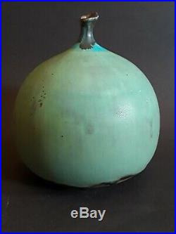 Rose Cabat Feelie Pottery Vase-A Rare Early and Large Example
