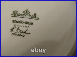 Rosenthal Ron Arad Studio Linie Line Ceramic Ringoletto Vase Post Modern 1985