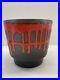 Roth_West_Germany_Studio_Art_pottery_red_black_drip_glazed_fat_lava_vase_pot_vgc_01_ayn