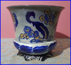 Royal Cauldon Frederick Rhead Studio Pottery Vintage Vase Pot